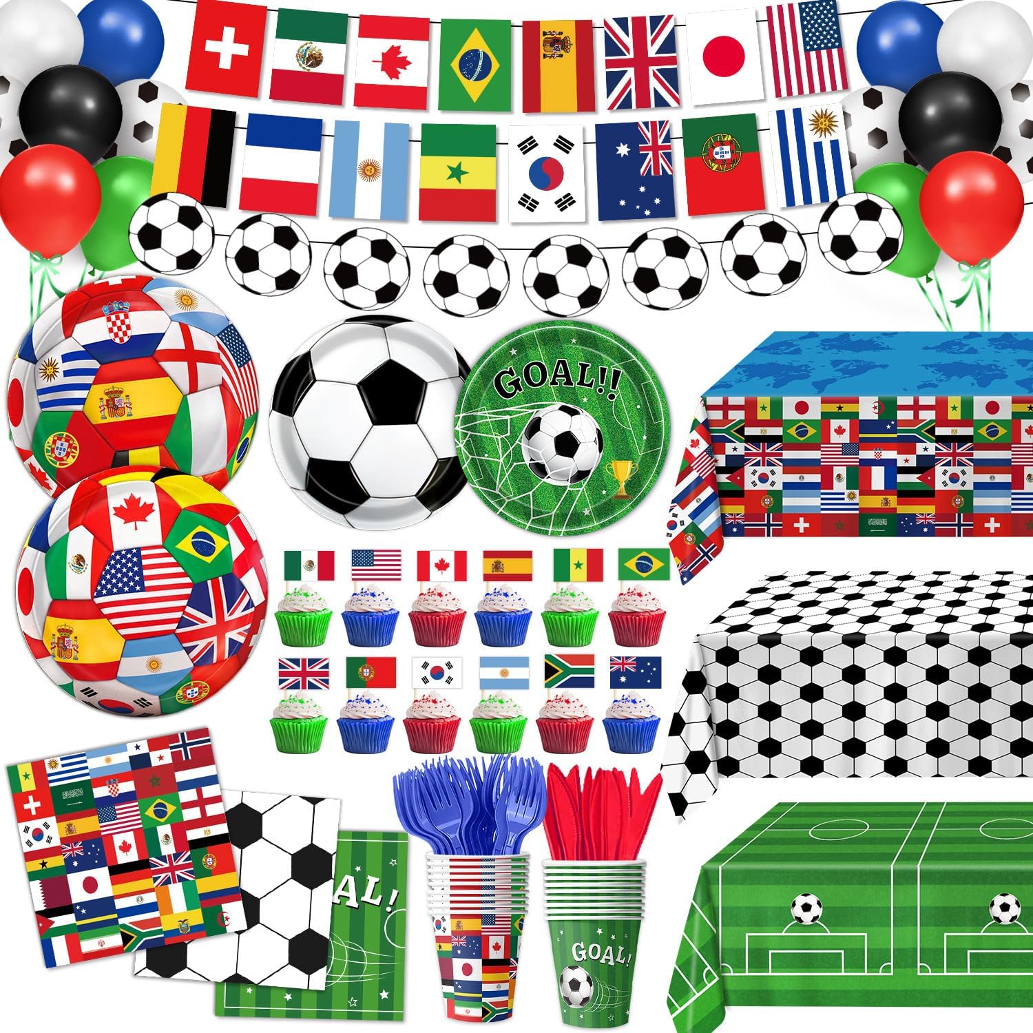 Soccer_Birthday_Party_Decorations_Includes_Plates,_Napkins,_Cups,_Banner,_Hanging_Swirls,_Tablecloths,_Balloons,_Cupcake_Toppers_for_2026_Soccer_Party_Decorations,_Serves_24