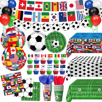 Soccer_Birthday_Party_Decorations_Includes_Plates,_Napkins,_Cups,_Banner,_Hanging_Swirls,_Tablecloths,_Balloons,_Cupcake_Toppers_for_2026_Soccer_Party_Decorations,_Serves_24