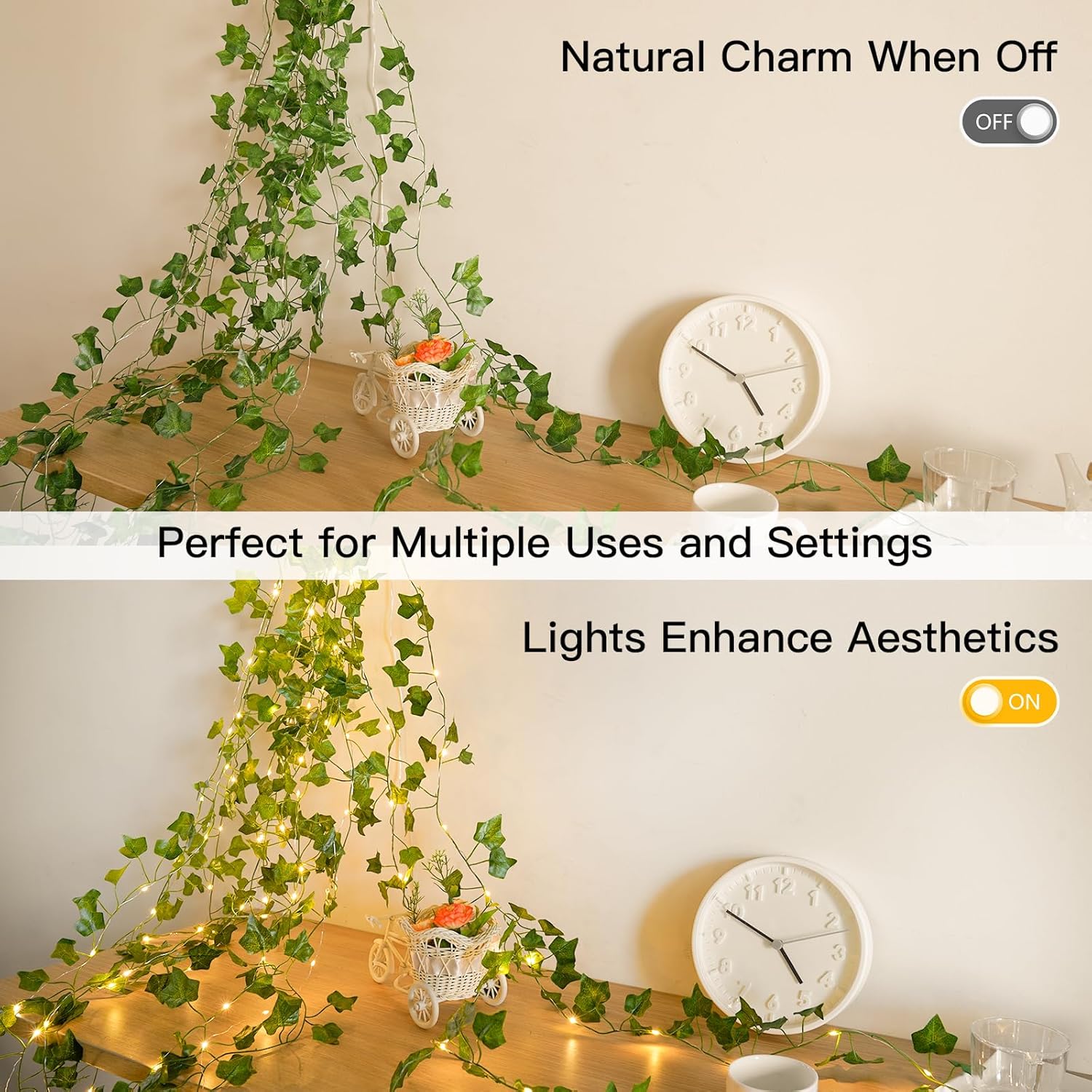 suddus_Vine_with_Fairy_Lights_Battery_Operated,_33ft_100_LED_Ivy_String_Lights_with_Remote,_Leaf_Lights_for_Bedroom,_Room,_Wall,_Garden,_Party,_Wedding_Decor_(Warm_White)