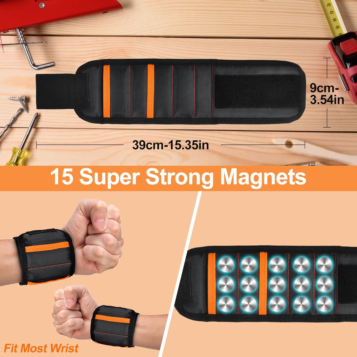 Tmacker_Stocking_Stuffers_Magnetic_Wristband_for_Tools_Holding_Screws_Nail_Drill_Bits-Adjustable_Velcro_Strap_Breathable_for_Men_Dad_Husband_Father_Grandpa_DIY_Handyman_Gifts_for_Christmas_Birthday