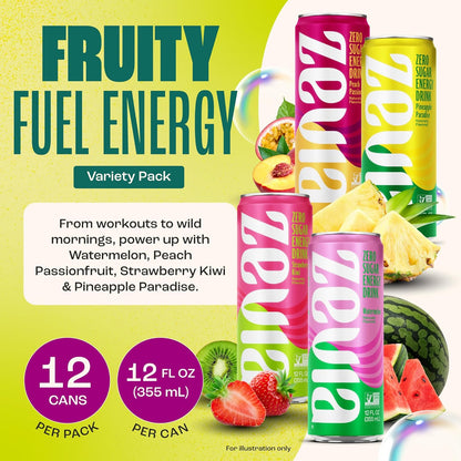 Zevia_Zero_Sugar_Energy_Drink,_Fruity_Fuel_Variety_Pack,_12_oz_Cans_(12-Pack)_–_Naturally_Sweetened,_Non-GMO_Project_Verified,_Gluten-Free,_Vegan