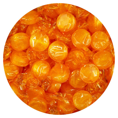 Butterscotch Hard Candy - 1lb Bulk Bag (Approx. 75 pcs) - Individually Wrapped Butterscotch Candy Discs - The Hampton Popcorn &amp;amp; Candy Company
