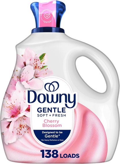 Downy_Gentle_Soft_+_Fresh_Fabric_Softener_Liquid,_Cherry_Blossom_Scent,_93_FL_OZ,_138_loads,_Liquid_Fabric_Softener_Designed_to_be_Gentle_on_Skin