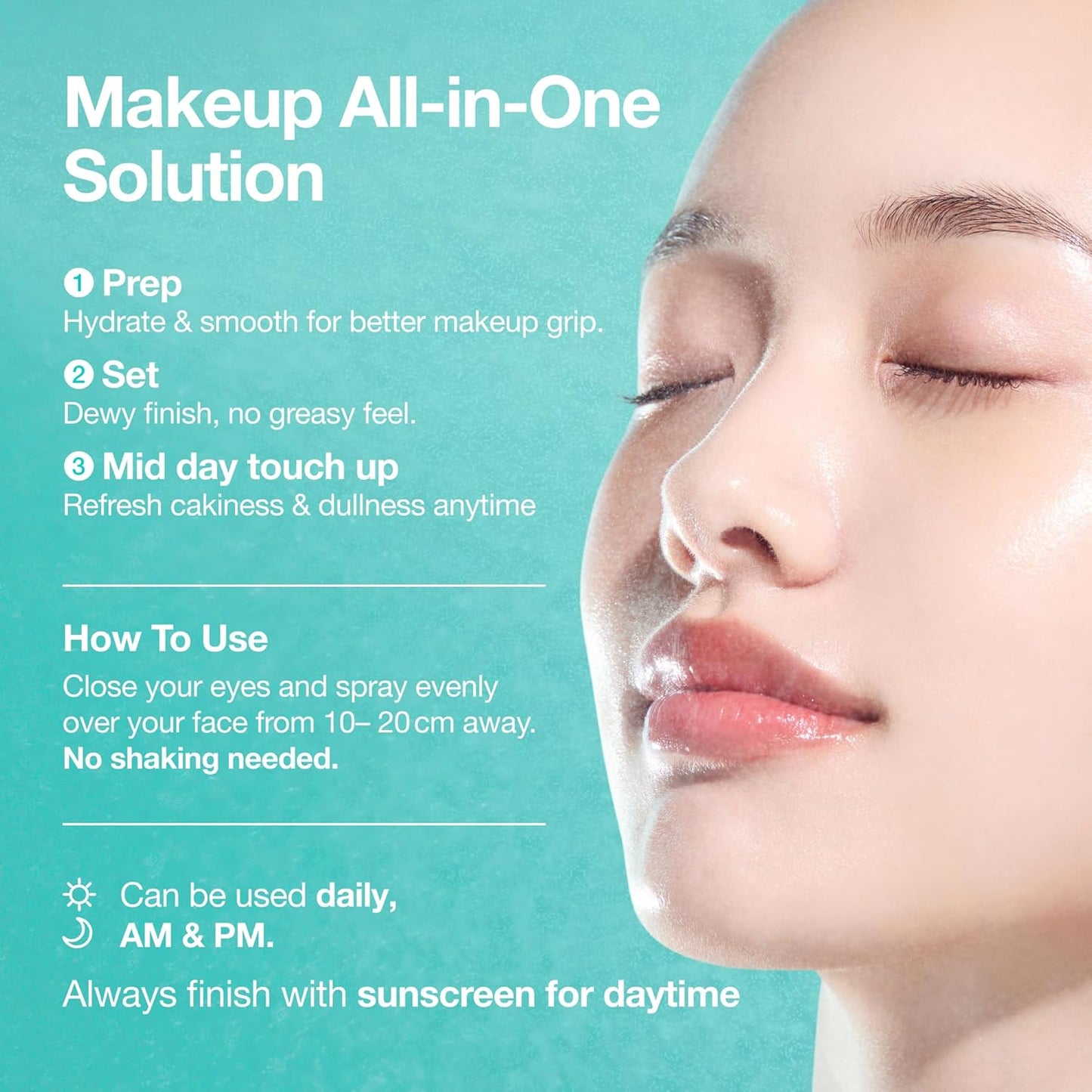 ANUA_PDRN_Collagen_Glow_Facial_Serum_Spray,_Hydrating_Face_Mist,_Hyaluronic_Acid,_dewy_glass_finish,_All_Skin_Types,_Instant_Plumping_Hydration,_Firming_Care,_Korean_Skincare,_3.38_fl_oz