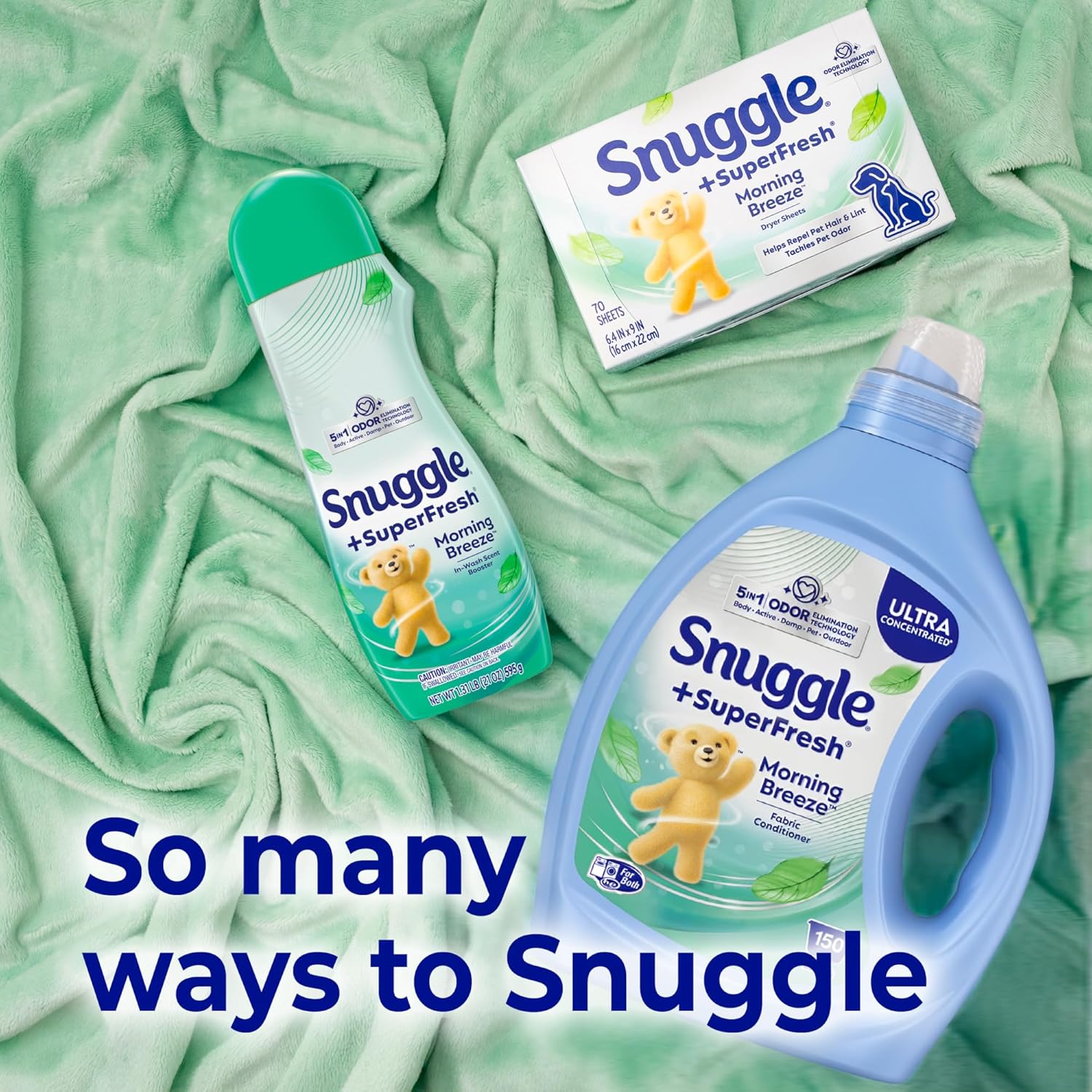 Snuggle_SuperFresh_Fabric_Softener_Liquid,_Ultra_Concentrated,_78.8_Oz,_150_Medium_Loads,_Morning_Breeze_Fabric_Conditioner,_Lasting_Scent,_Fights_Stubborn_Odors,_Softens,_Reduces_Static_&_Wrinkles