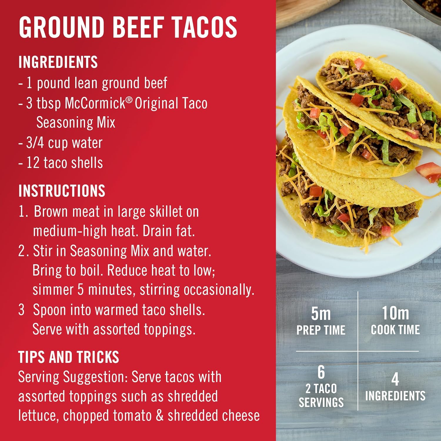 McCormick_Taco_Seasoning_Mix,_Original,_No_MSG_Added,_No_Dairy_Ingredients,_No_Artificial_Flavors,_For_Tacos,_Nachos,_Fajitas_and_More,_8.5_oz
