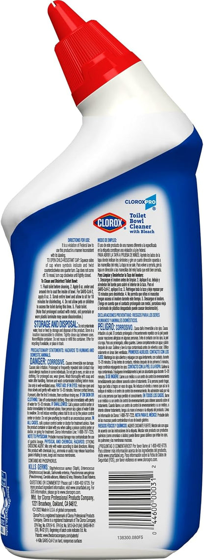 CloroxPro_Commercial_Solutions,_Clorox_Manual_Toilet_Bowl_Cleaner_with_Bleach,_Automatic_Toilet_Cleaner,_Fresh_Scent,_24_Ounces_(Pack_of_12)_-_00031