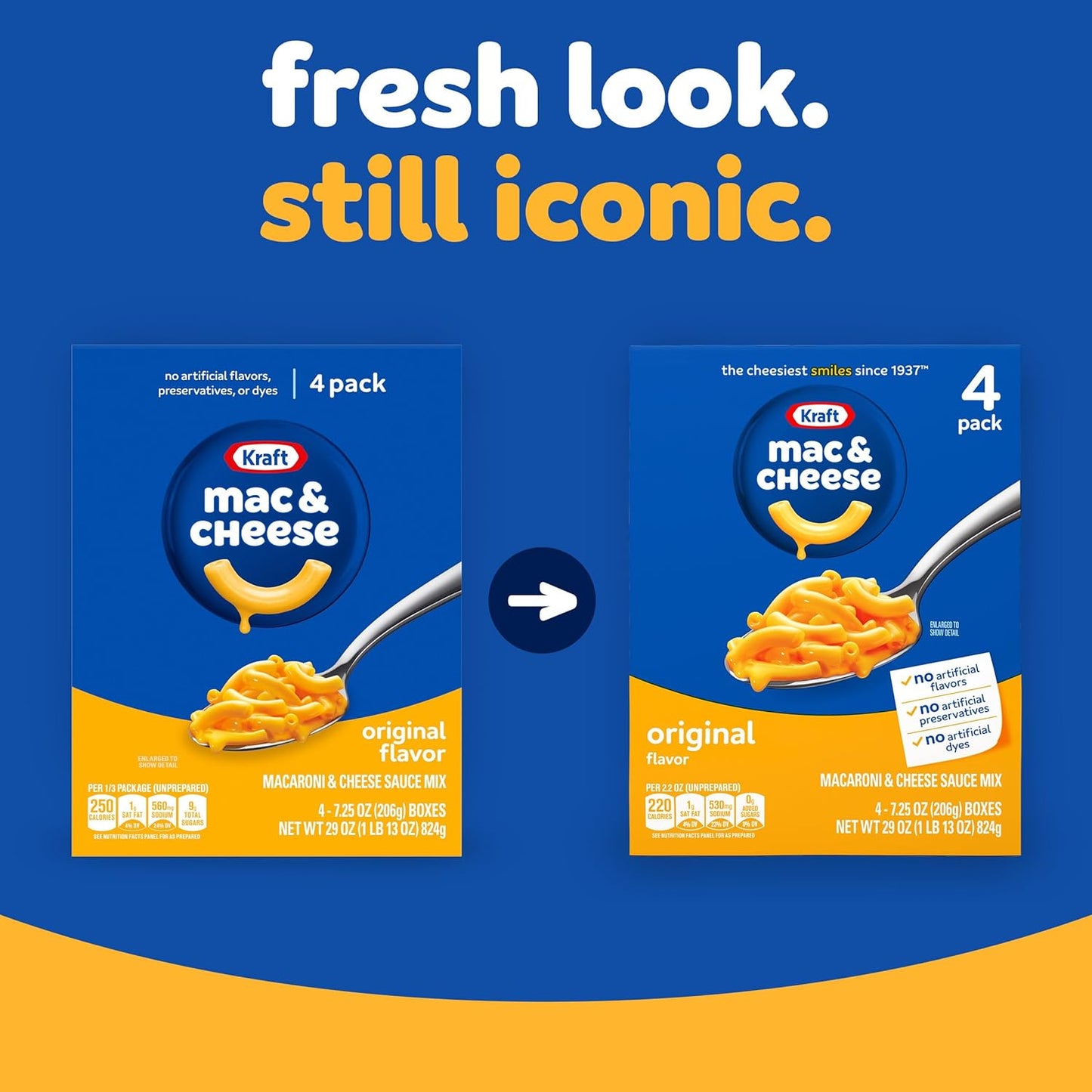 Kraft_Original_Mac_&_Cheese_Macaroni_and_Cheese_Dinner,_4_ct_Pack,_7.25_oz_Boxes