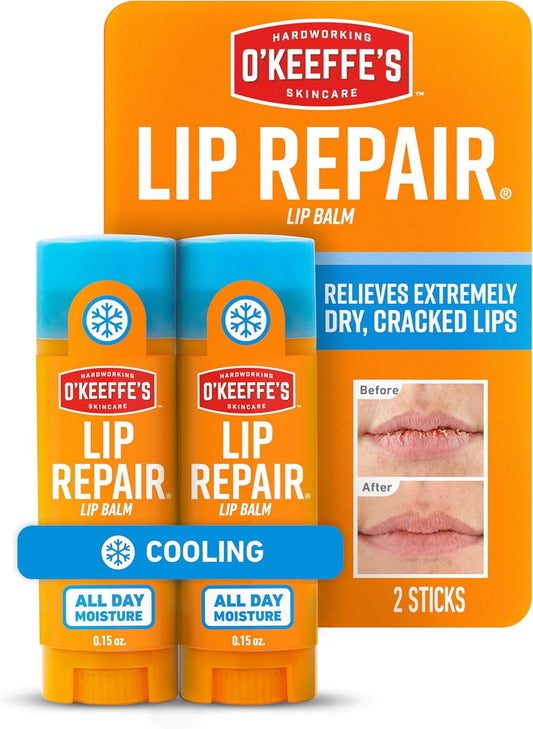 O'Keeffe's_Lip_Repair_Lip_Balm_With_Cooling_Relief_for_Dry,_Cracked_Lips_-_Stick_(Twin_Pack)_-_Moisturizer_for_Extremely_Cracked,_Dry_Lips