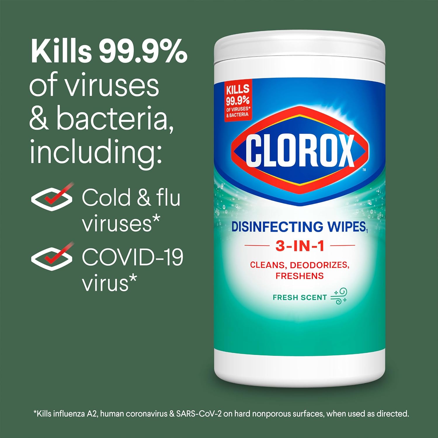 Clorox_Fresh_Scent_Bleach_Free_Disinfecting_Cleaning_Wipes,_75_Count