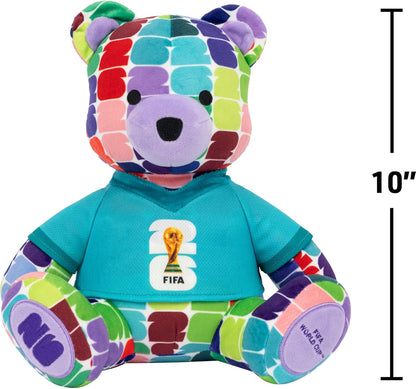 Jazwares_FIFA_World_Cup_2026_10-Inch_Colorful_Bear_Plush_-_Official_2026_World_Cup_Collectible_with_FIFA_Trophy_Logo_Tee_-_Ages_3+