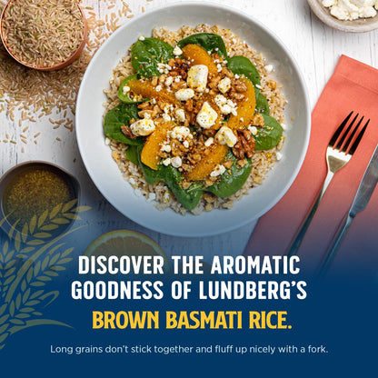 Lundberg_Organic_Basmati,_Long-Grain_Brown_Rice_–_Non-Sticky,_Fluffy_&_Aromatic,_32_Oz