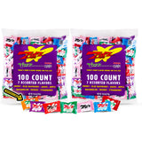 Candy Blue Raspberry - Fruit Flavored Hard Candy with a Fizzy Center | 230g Bag, Single Pack | Gluten-Free