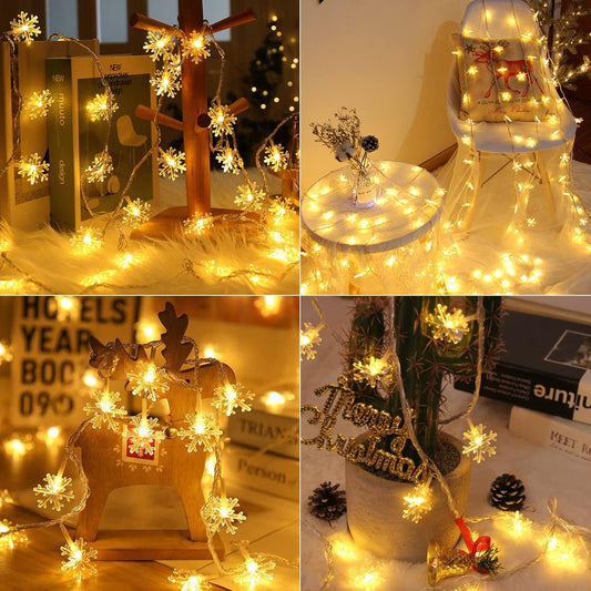 Brightown_Solar_Christmas_Snowflake_String_Lights_100_LED_39_FT_Outdoor_Waterproof_Fairy_Lights_with_8_Lighting_Modes_for_Wedding,_Party,_Tree,_Room,_Garden,_Patio,_Yard,_Home,_Warm_White