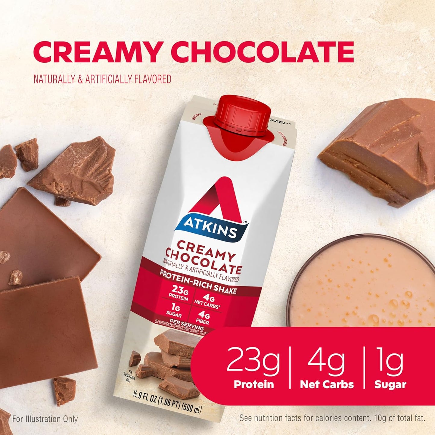 Atkins_Creamy_Chocolate_Meal_Size_Protein_Shake,_23g_Protein,_Low_Glycemic,_4g_Net_Carb,_1g_Sugar,_Keto_Friendly,_12_Count
