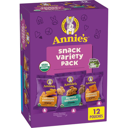 Annie's_Organic_Variety_Pack,_Cheddar_Bunnies,_Bunny_Grahams_and_Cheddar_Squares,_12_Pouches,_11_oz