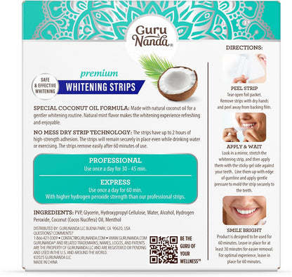GuruNanda_Teeth_Whitening_Strips_-_7-Day_Treatment_with_Non-Slip,_Dry_Strip_Technology_-_Whitening_Designed_with_Care_for_a_Brighter_Smile