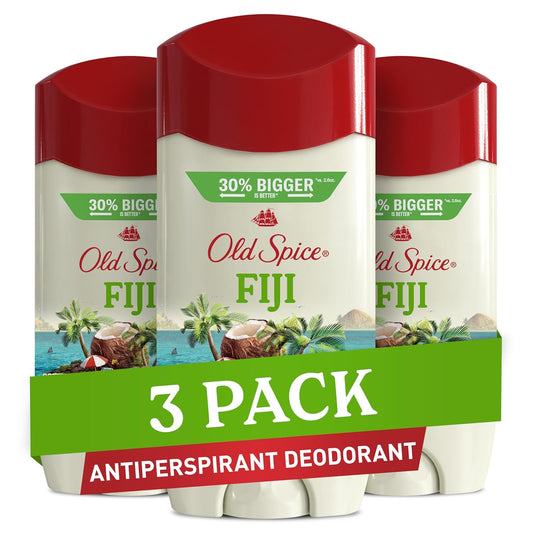 Old_Spice_Men's_Antiperspirant_&_Deodorant,_24/7_Lasting_Freshness,_Advanced_Sweat_&_Odor_Protection_with_Skin_Conditioners,_Invisible_Solid,_Fiji_with_Palm_Tree_Scent,_3.4_oz_(Pack_of_3)