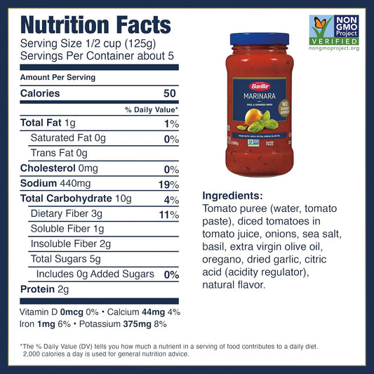 Barilla_Pasta_Sauce_Marinara,_24_Ounce_Jar_-_NO_ADDED_SUGAR_-_Made_with_100%_Extra_Virgin_Olive_Oil_-_No_Artificial_Colors,_Flavors_or_Preservatives_-_Non-GMO,_Gluten_Free,_Kosher