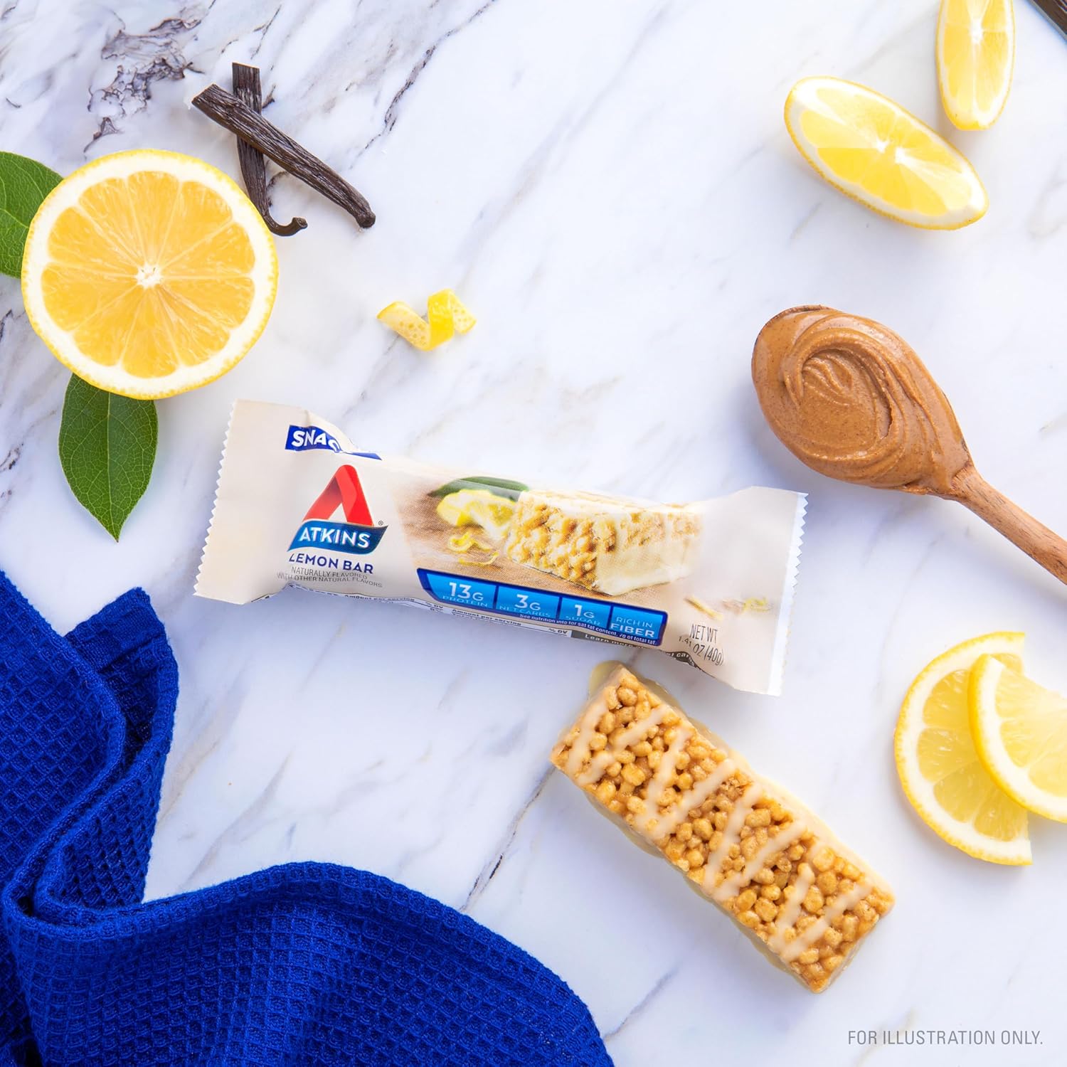 Atkins_Lemon_Flavored_Snack_Bar,_High_Protein_Bar,_Low_Sugar_and_Low_Carb,_Keto_Friendly_Snack,_Gluten_Free,_High_in_Fiber,_Made_with_Real_Almond_Butter,_16_Count