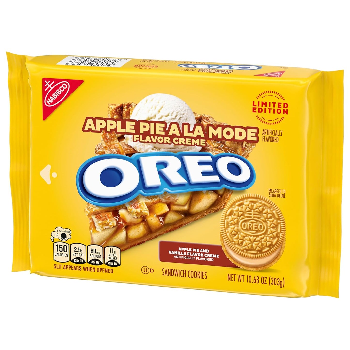 OREO_Apple_Pie_a_la_Mode_Sandwich_Cookies,_Limited_Edition,_10.68_oz