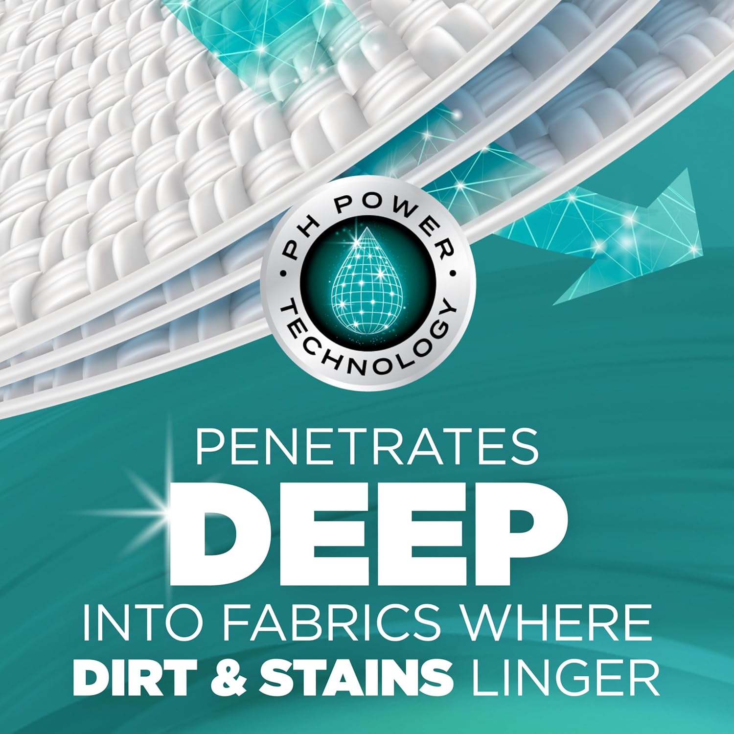 ARM_&_HAMMER_Deep_Clean_Free_&_Clear_Laundry_Detergent_Power_Paks,_Free_of_Dyes_and_Perfumes,_Dermatologist_Tested,_32_Count