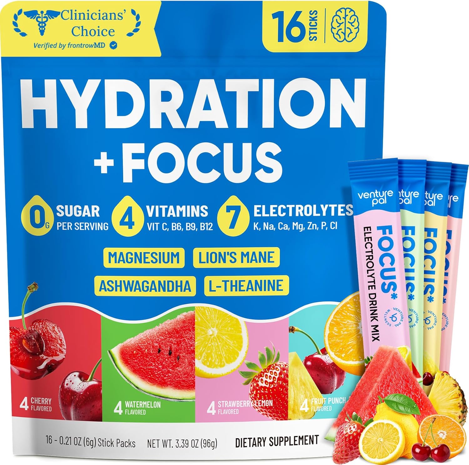 Venture_Pal_2-in-1_Hydration_Packets_+_Focus_Support_Electrolytes_Powder,_7_Electrolytes_+_Vitamins,_Magnesium,_Lion's_Mane_&_L-Theanine_|_Sugar_Free_Liquid_Daily_IV_Drink_Mix,_Vegan,_Keto,_16_Sticks
