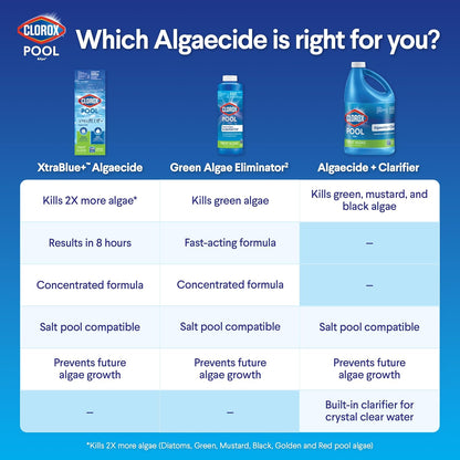 Clorox®_Pool&Spa™_Swimming_Pool_Algaecide_and_Clarifier,_Prevents_and_Treats_Pool_Algae,_Clears_Water,_128_Fl_Oz_(Pack_of_1)