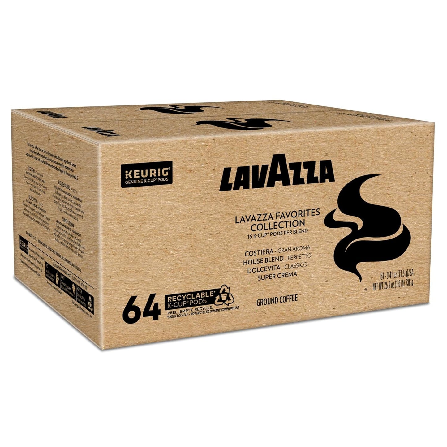 Lavazza_Favorites_Collection_Variety_Pack,_Single_Serve_Keurig®_K-Cup®_Pods,_Light_and_Medium_Roast_Coffees,_64-Count_Box
