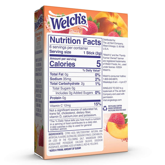 Welch's_Singles_To_Go_Water_Drink_Mix_-_Powder_Sticks,_Strawberry_Peach,_0.48_Ounce_(Pack_of_12)