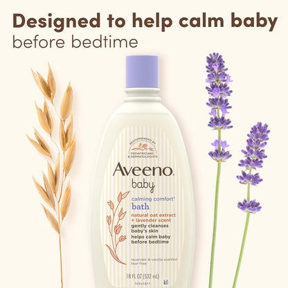 Aveeno_Baby_Nighttime_Calming_Comfort_Bath,_Body_&_Hair_Wash_with_Relaxing_Lavender_&_Vanilla_Scents_&_Natural_Oat_Extract,_Tear-Free_Formula,_Paraben-,_Phthalate-_&_Soap-Free,_18_Fl._Oz