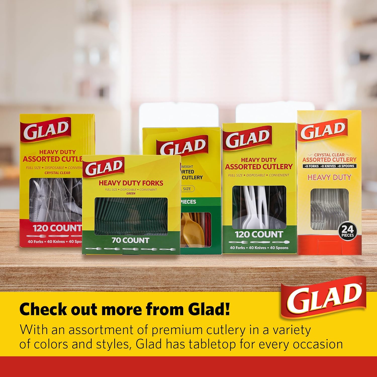 Glad_Clear_Disposable_Cutlery_Set_with_Heavy_Duty_Plastic_Forks,_Knives,_and_Spoons,_Reusable_Dishwasher_Safe_Plastic_Utensils_for_Parties_and_Everyday_Use,_240_Count