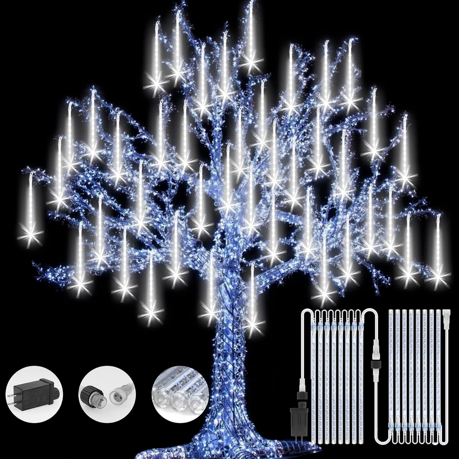 Meteor_Shower_Rain_Lights_with_16_Tubes_384_LEDs_Waterproof_Icicle_Snow_Fall_String_Lights_for_Party_Tree_Home_Patio_Outdoor_Decoration_(16_Tubes,_White)