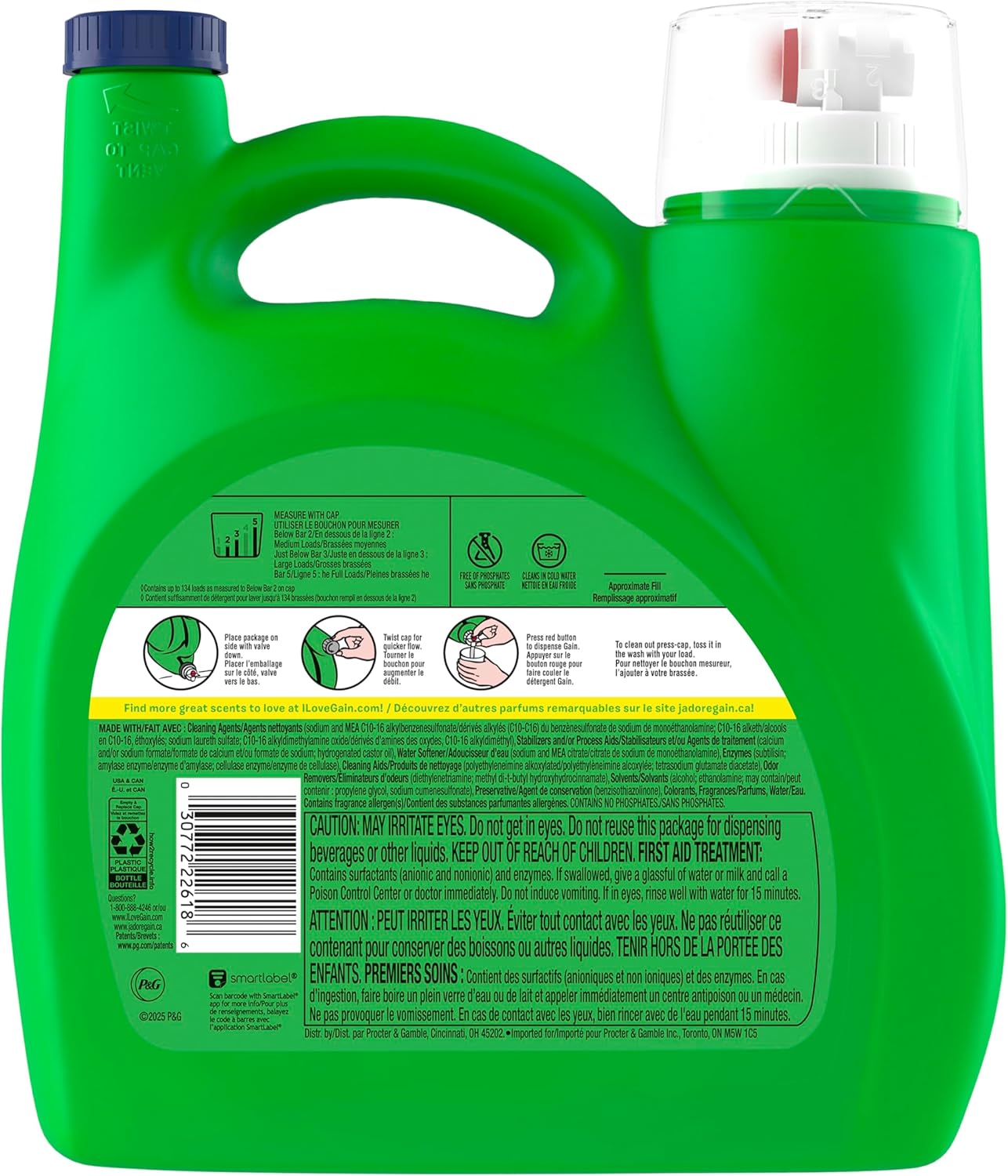Gain_Liquid_Laundry_Detergent_with_Odor_Defense,_Waterfall_Delight_Scent,_Laundry_Soap_For_HE_Washing_Machines,_177_fl_oz,_134_Loads_(Packaging_May_Vary)