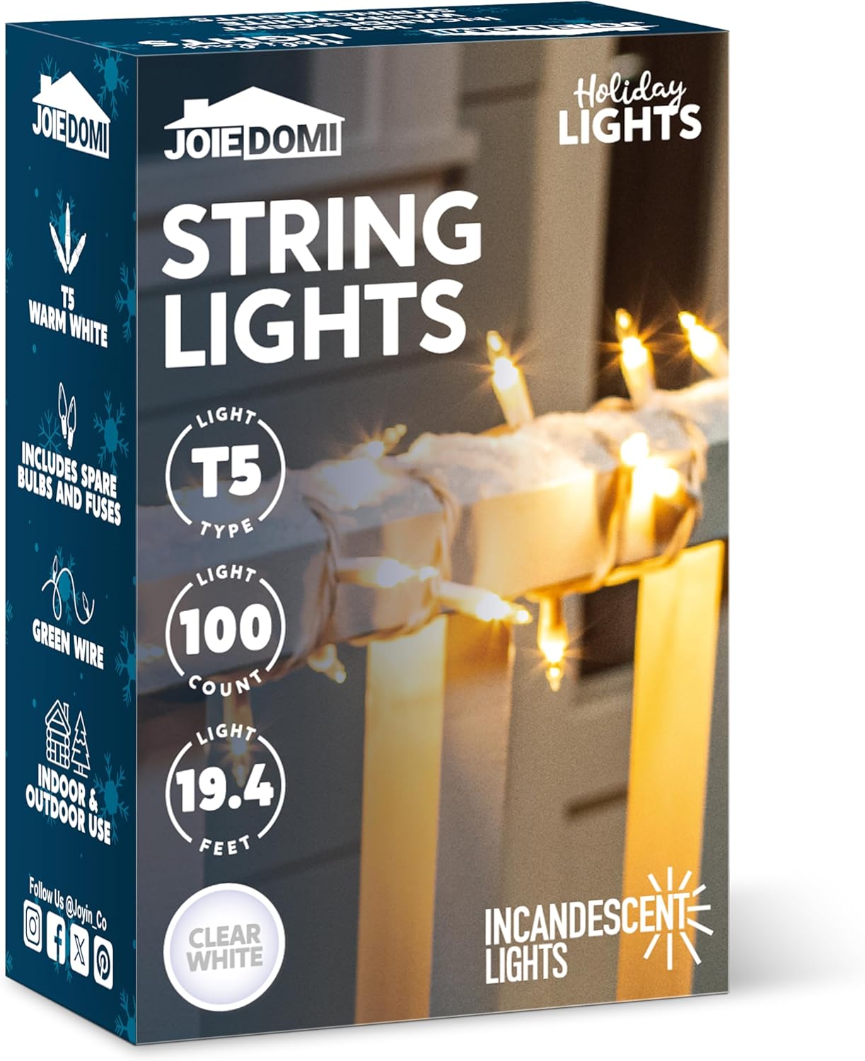 JOIEDOMI_Christmas_String_Lights_Indoor,100_Count_Mini_Warm_Fairy_Light,21.5FT_Lighting_Decor_for_Patio_Dorm_Classroom_Bedroom_Holiday_Wedding_Party_Garland_Birthday_Festival_Valentines_Day,White_Wire