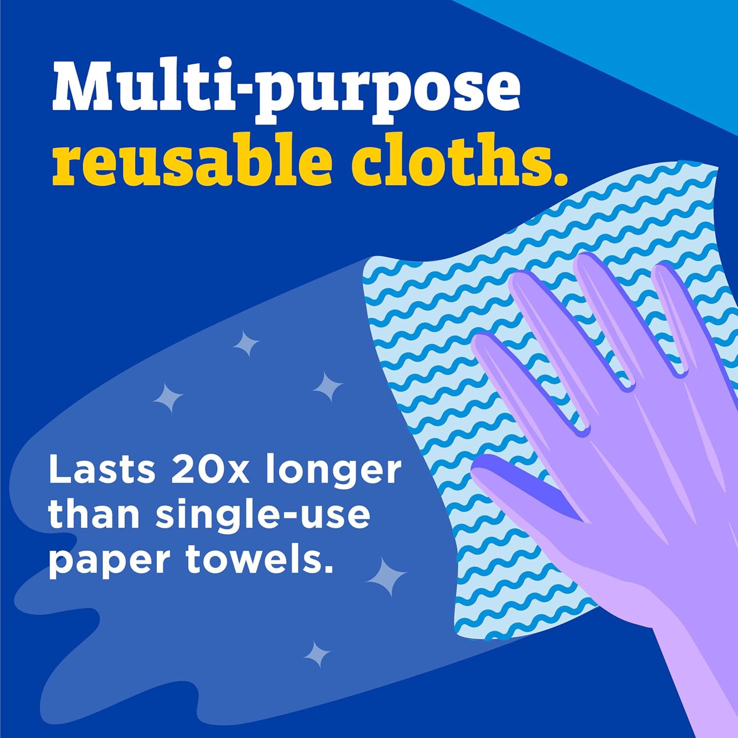 CloroxPro_Clorox_Handi_Wipes_Multi_Use_Reusable_Cloths,_72_Count