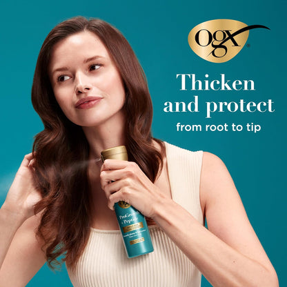 OGX_ProGrowth_+_Peptide_Serum_Mist,_Heat_Protectant_Spray_Instantly_Thickens_Hair_Root_to_Tip_While_Protecting_from_Breakage_for_Visibly_Thicker,_Fuller_Hair,_6.5_fl._oz