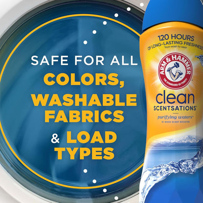 ARM_&_HAMMER_Clean_Scentsations_In-Wash_Scent_Booster,_Laundry_Scent_Booster_Purifying_Waters_scent,_45_Oz