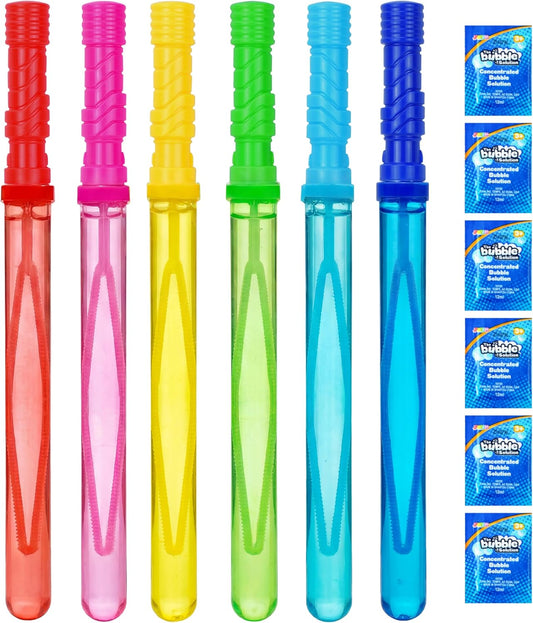 JOYIN_14.6’’_Big_Bubble_Wands_for_Kids,_6_PCS_Bubble_Wand_with_Refill_Solution_for_Summer_Toy_Party_Favor,_Outdoors_Toy_Activity,_Easter_Basket_Stuffers,_Birthday_Gift
