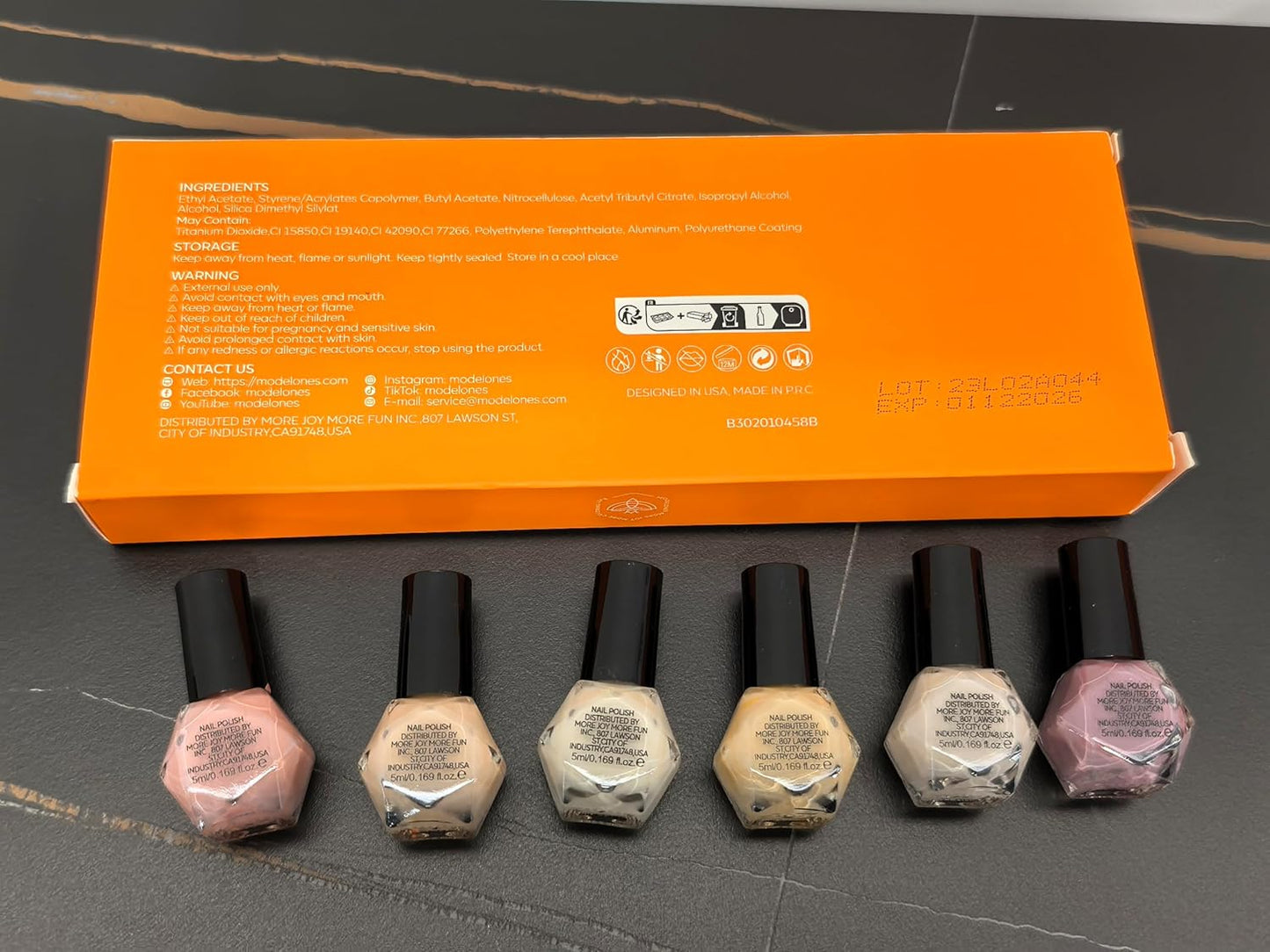 modelones_Jelly_Nail_Polish_6_Colors,_Sheer_Nude_Mini_Nail_Polish_Set_Red_Pink_Brown_Quick_Dry_Spring_Summer_Fingernail_Polish_for_DIY_Nail_Art_Salon_Home_Gift_for_Women_Girl