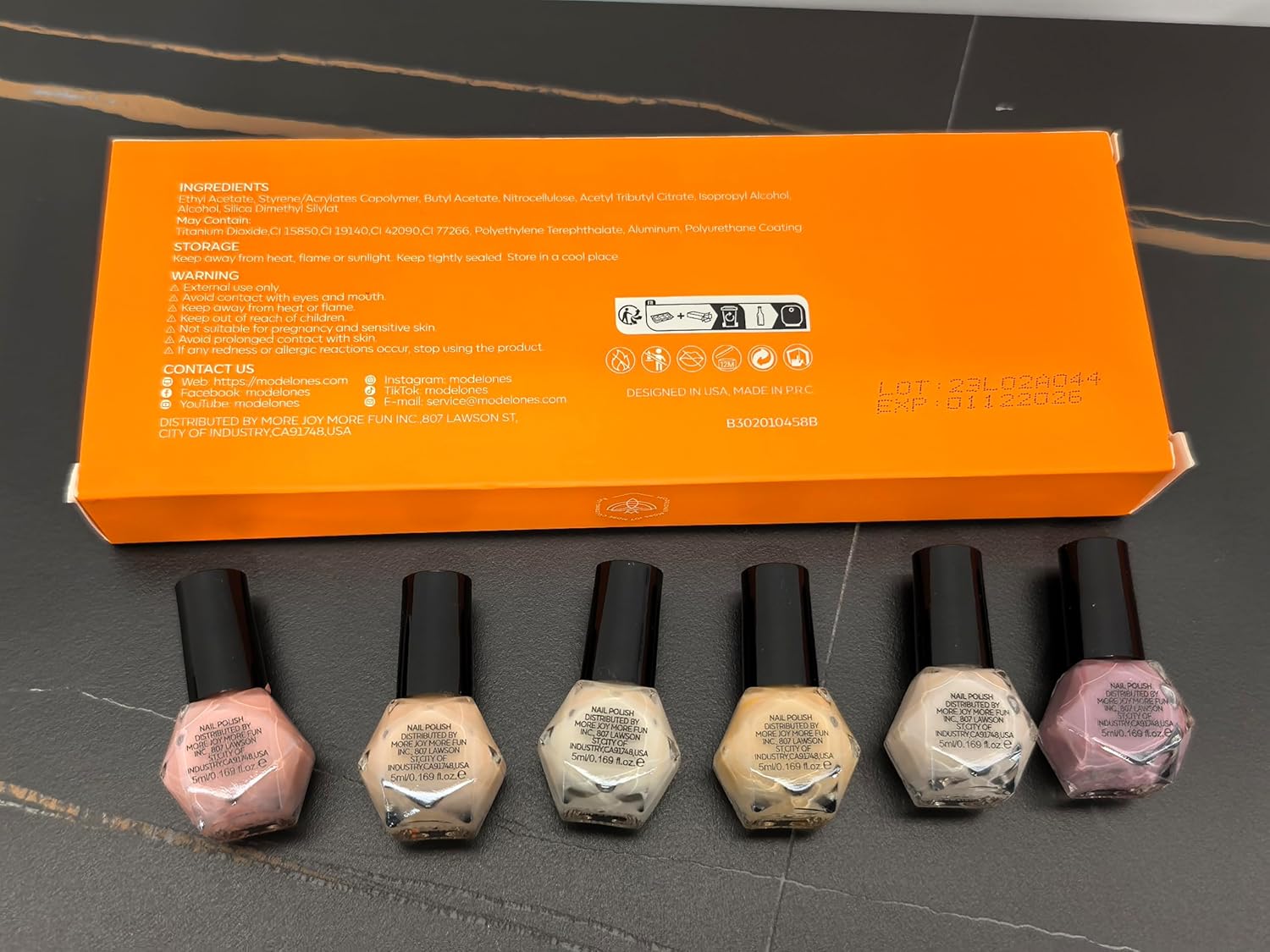 modelones_Jelly_Nail_Polish_6_Colors,_Sheer_Nude_Mini_Nail_Polish_Set_Red_Pink_Brown_Quick_Dry_Spring_Summer_Fingernail_Polish_for_DIY_Nail_Art_Salon_Home_Gift_for_Women_Girl