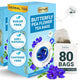 Butterfly Pea Tea - 80 Tea Bags (Pack of 2)