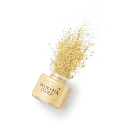 Revolution,_Loose_Baking_Powder,_Makeup_Setting_Powder,_Long-Lasting_Coverage,_Mattifies_&_Reduces_Shine,_Banana_Deep,_1.12_oz