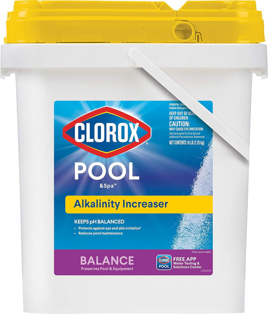 Clorox_Pool_&_Spa_Swimming_Pool_Alkalinity_Increaser,_Keeps_pH_Balanced,_16LB_(Pack_of_1)