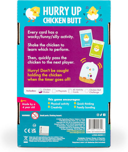 Exploding_Kittens_Hurry_Up_Chicken_Butt_2-6_Players_-_Ages_4+_-_2_Minutes_to_Play_-_Hot_Potato_Style_Card_Game_-_Fun_Card_Game,_Family_Game_Night,_Creative_Kids_Game