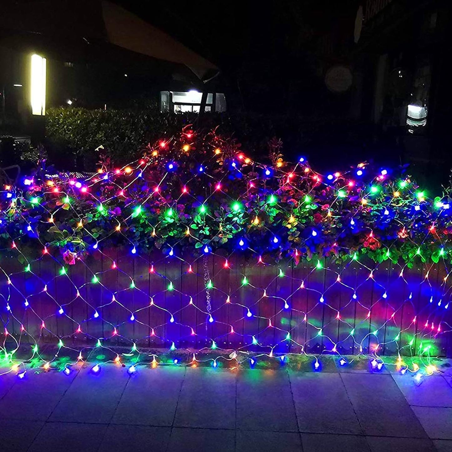 Funpeny_Christmas_Net_Lights,_12ft_x_5ft_360_LED_Clear_Wire_Mesh_Decor_with_8_Modes_Waterproof_Connectable_Xmas_Decorations_for_Outdoor_Outside_Bushes_Yard_Lawn_Patio_Tree_Garden_Party