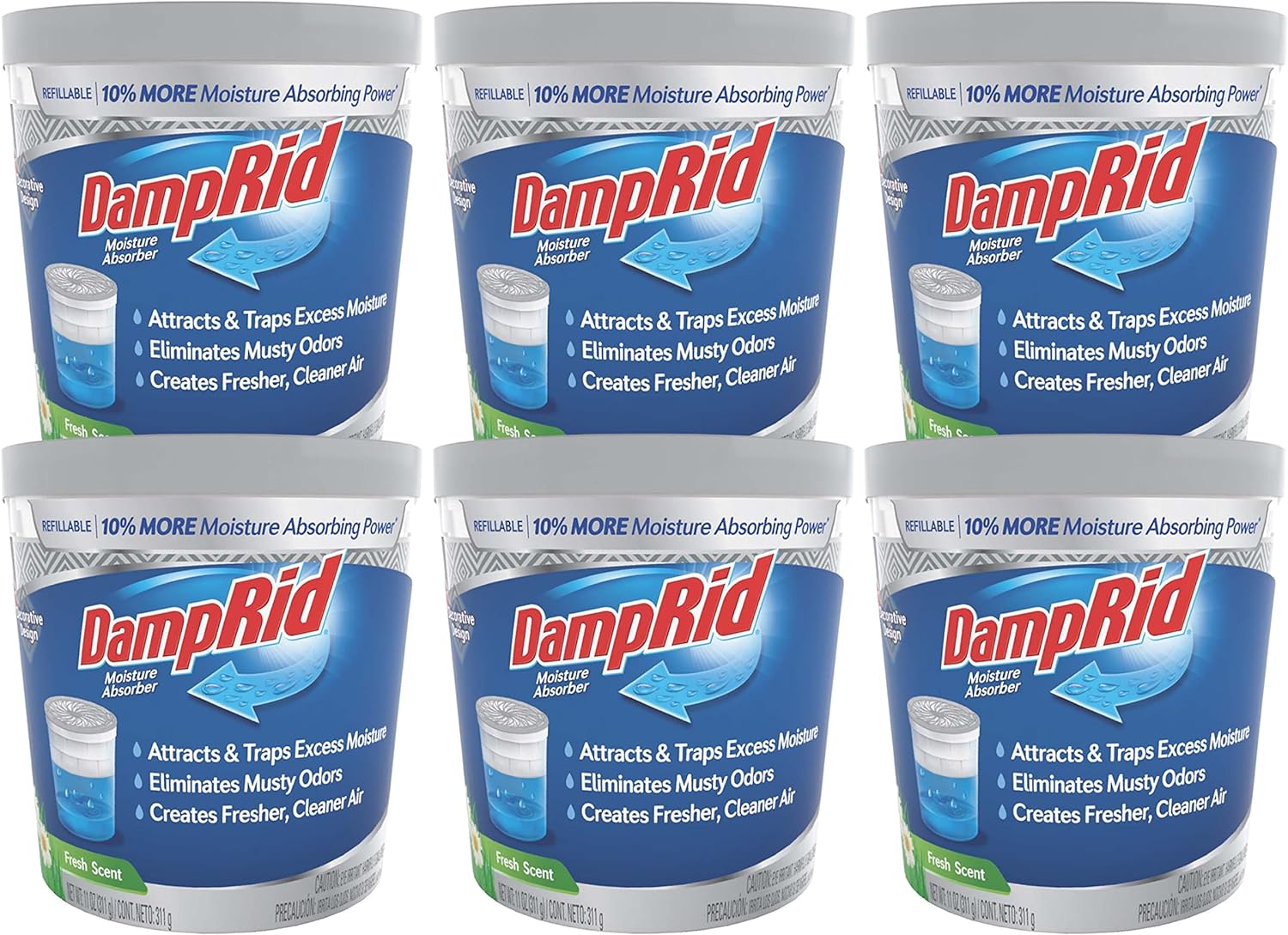 DampRid_Refillable_Moisture_Absorber,_11_oz.,_6-Pack_-_Fresh_Scent_Moisture_Absorbers,_10%_More_Absorbing_Power*,_Eliminates_Musty_Odors_for_Fresher,_Cleaner_Air