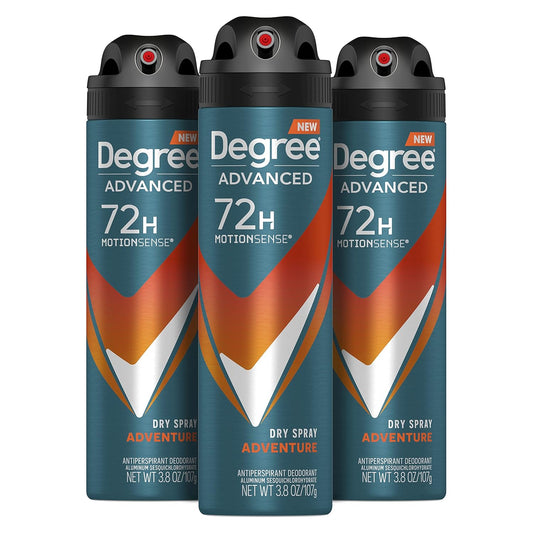 Degree_Men_Advanced_Antiperspirant_Deodorant_Dry_Spray_Adventure_72-Hour_Sweat_and_Odor_Protection_Deodorant_For_Men_With_MotionSense_Technology,_3.8_Ounce_(Pack_of_3)