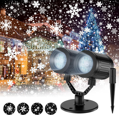 Christmas_Snowflake_Projector_Lights_Outdoor,Timer_Setting_Double_Head_Snowfall_Led_Lights_Waterproof,Landscape_Decorative_Lighting_Projection_Lamp_for_Xmas_Holiday_Wedding_Indoor_Garden_Patio