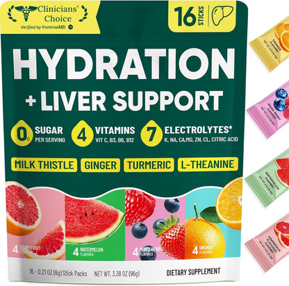 Venture_Pal_Hydration_Packets_+_Liver_Support-_Liquid_Daily_IV_Electrolyte_Powder_Packets_with_7_Electrolytes_&_5_Vitamins,_Milk_Thistle_+_L-Theanine_|_Sugar-Free_|_Keto_Friendly_|_Vegan,_16_Sticks